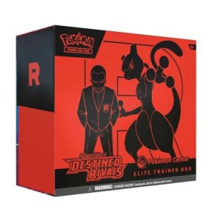 Scarlet & Violet-Destined Rivals Pokémon Center Elite Trainer Box - Draw 011125 @ 9pm